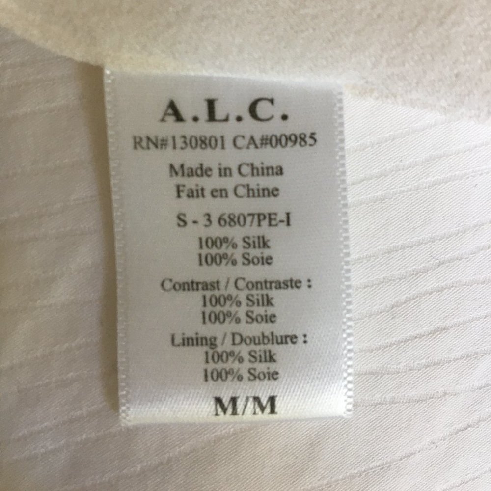 A.L.C. Bexley Stripe Button Down Dress- M - Picture 3 of 5